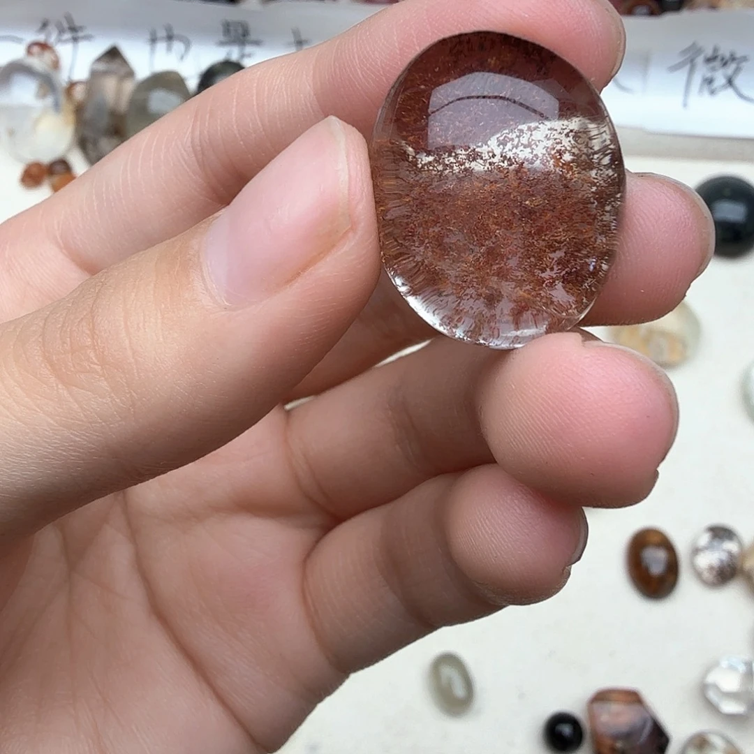 记***宜未镶嵌水晶珠宝半成品