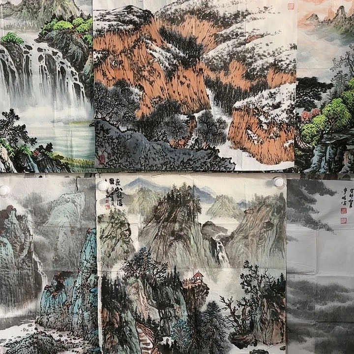 国画夏*70斗方处理价