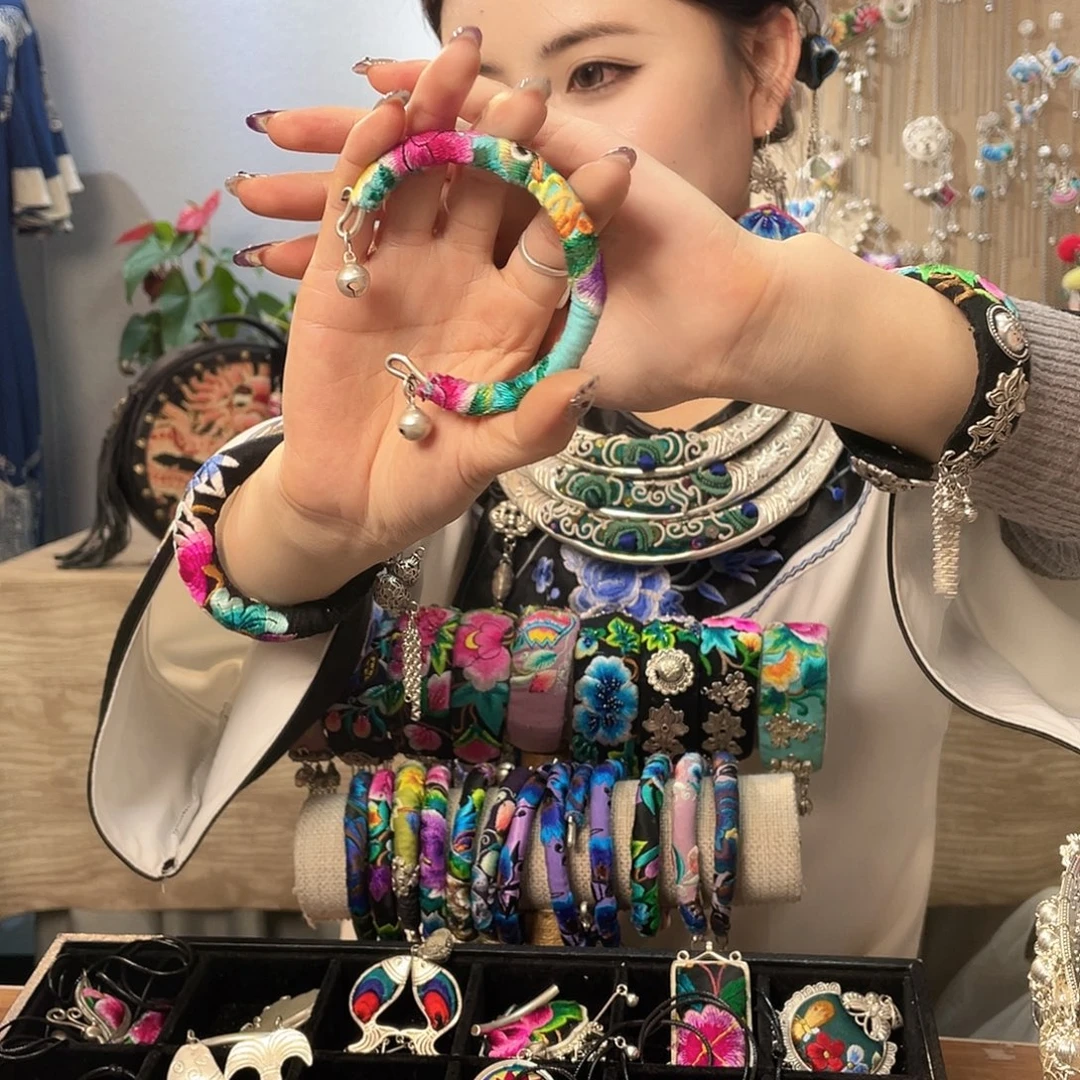 锆石纯铜合金手镯