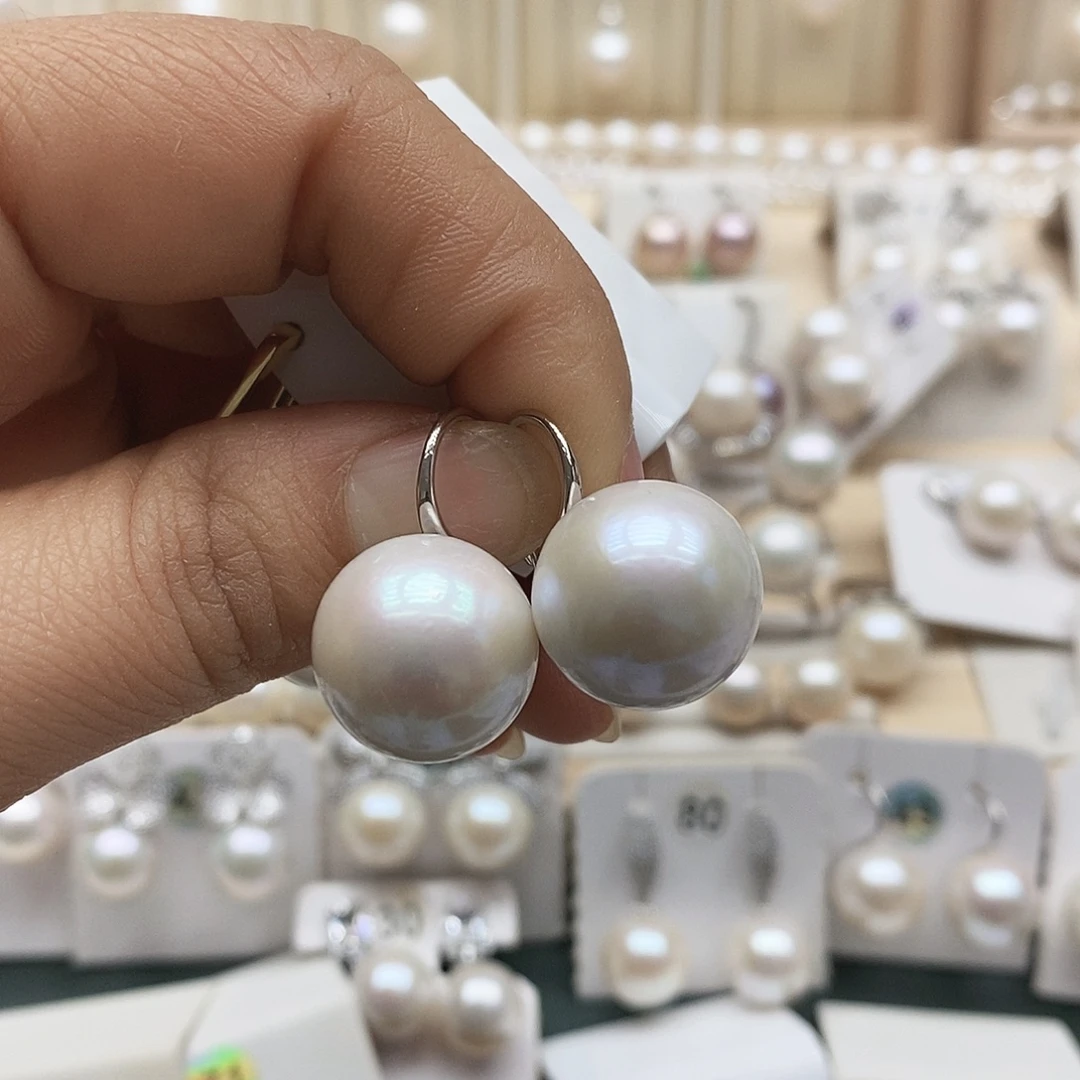 *****淡水珍珠银S925镶嵌颈饰