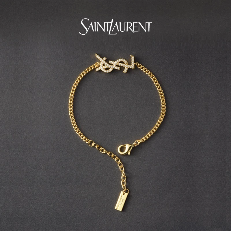 Saint Laurent圣罗兰璀璨之恋系列字母手链