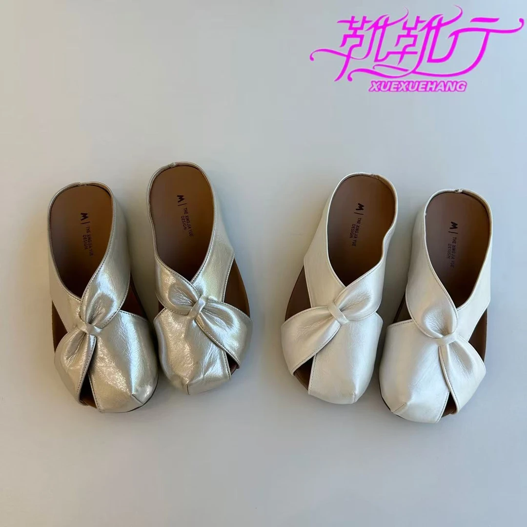 靴靴行 2025新款时尚包头半拖Y- 21