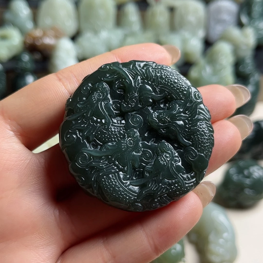 未镶嵌和田玉挂件