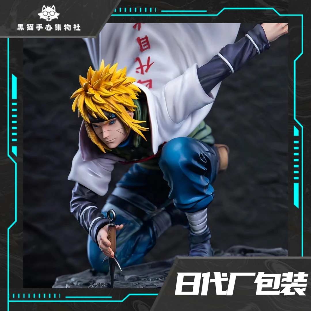 Sign波风水门 高23cm火影忍者动漫GK手办潮玩模型雕像周边桌搭