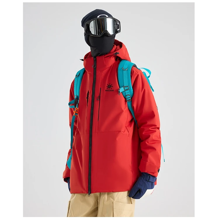 【凯乐/格系列】男女款冲锋棉服加厚保暖户外旅行登山防风防水外套