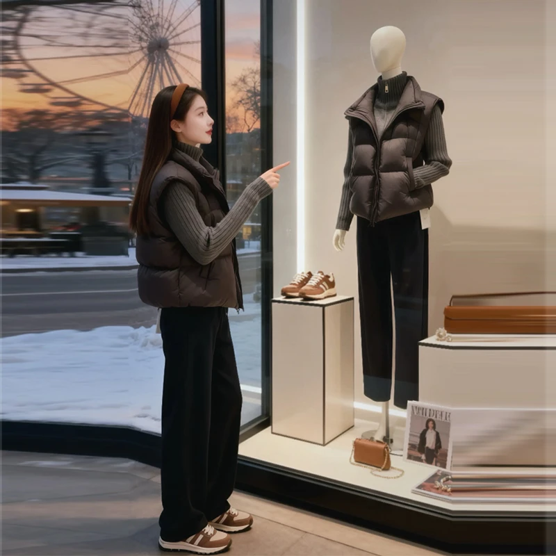 2025冬季新款显瘦气质网红高档时尚套装女百搭宽松三件套