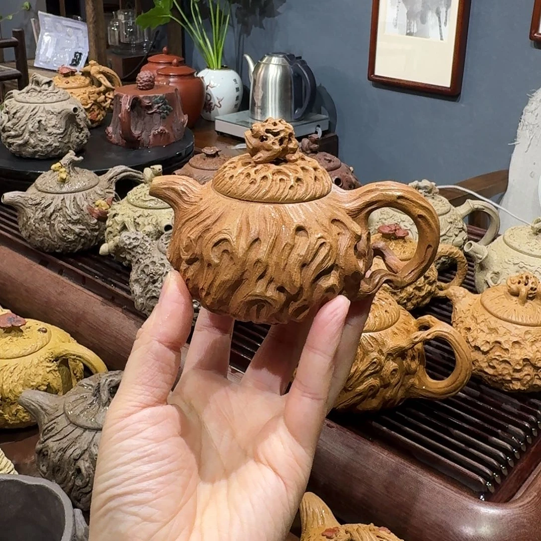 紫砂茶杯老段供春140cc