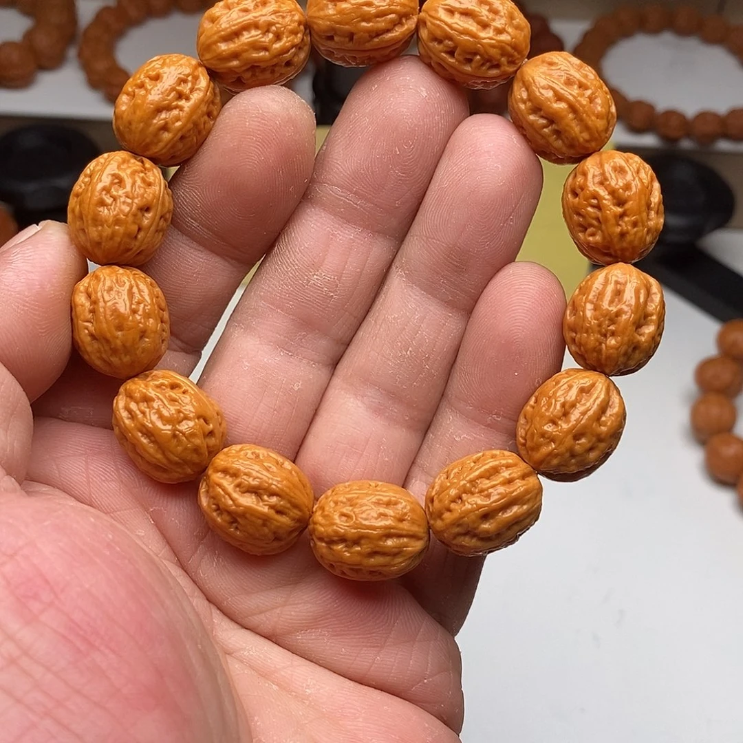 木质类文玩核桃1.5八棱