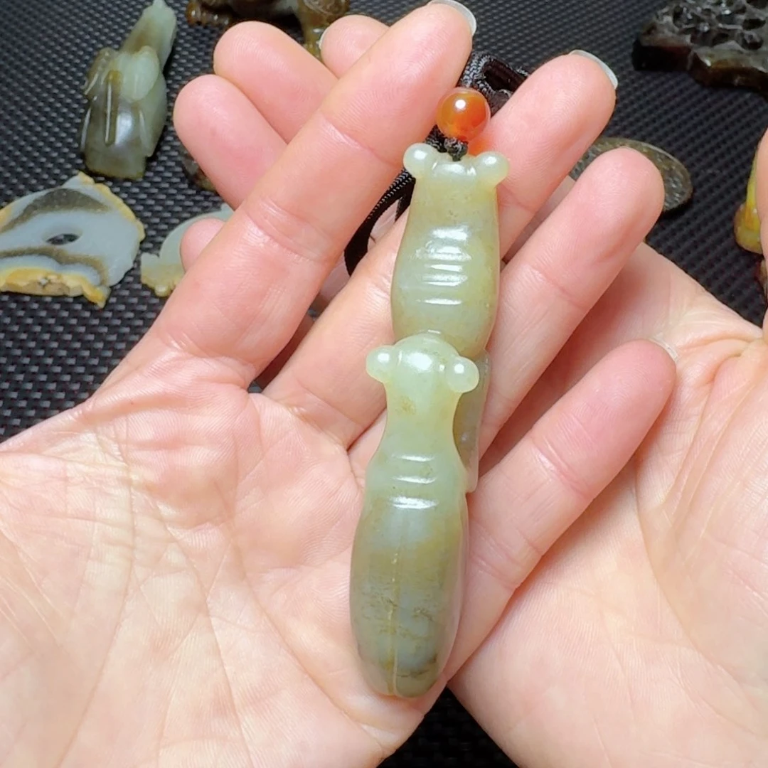 和田玉挂件未镶嵌