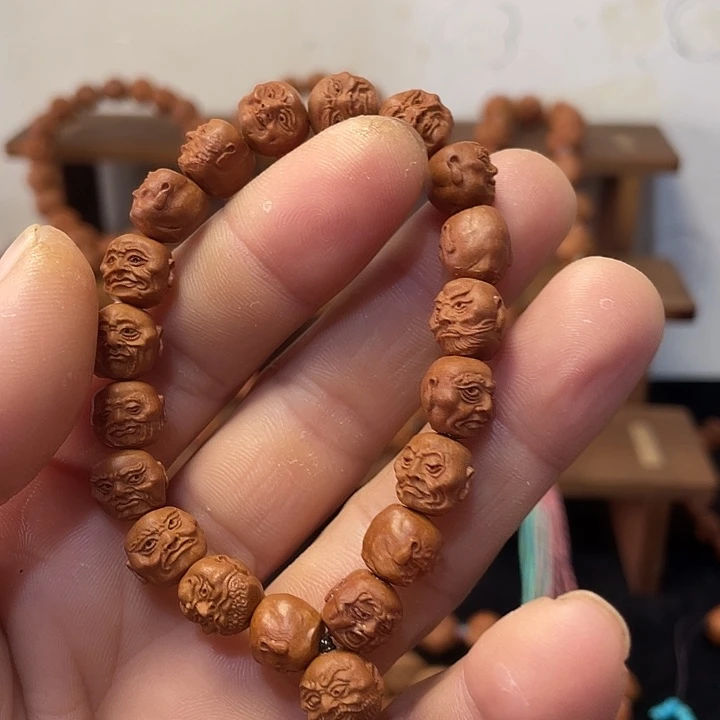 手串/手链橄榄核龙纹桃核