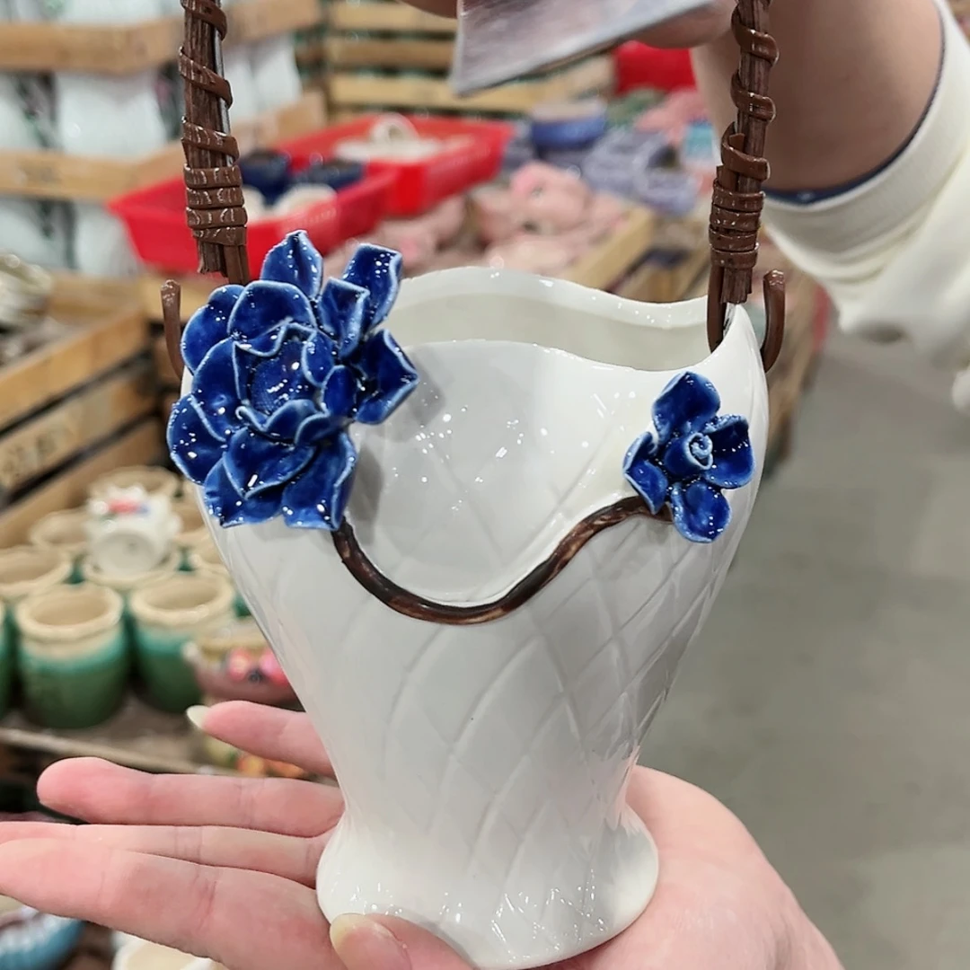 【闪购商品】陶瓷陶瓷多肉植物花盆