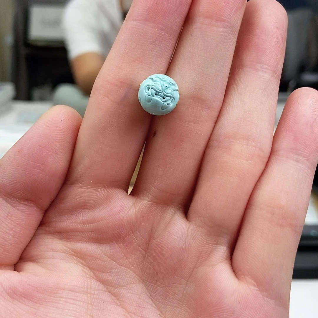 未镶嵌绿松石珠宝奇石