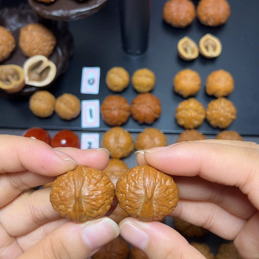 把件文玩核桃麒麟磨29尺