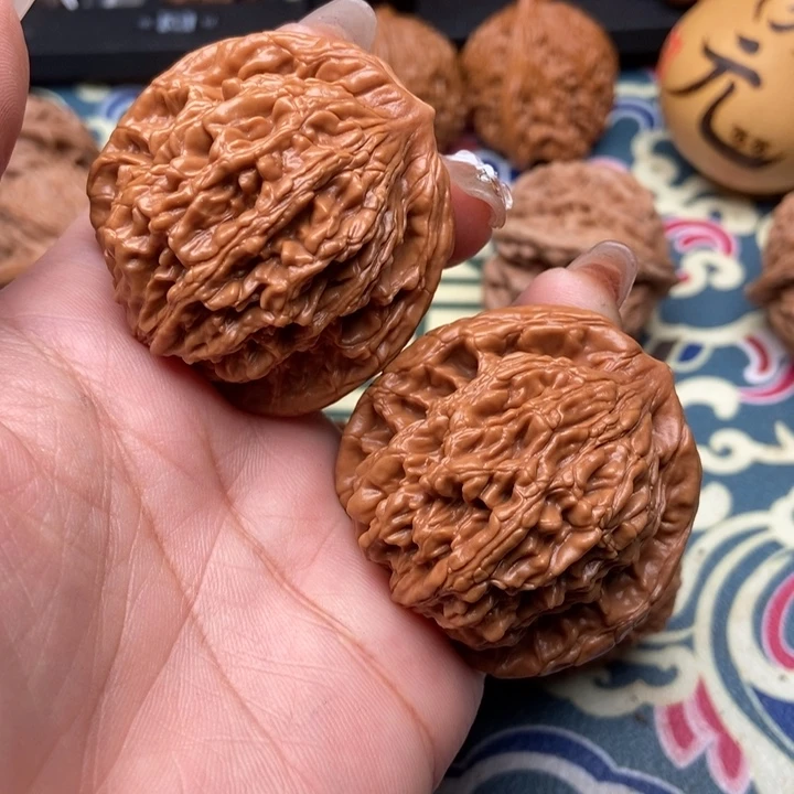 文玩核桃把件Z*g虎头