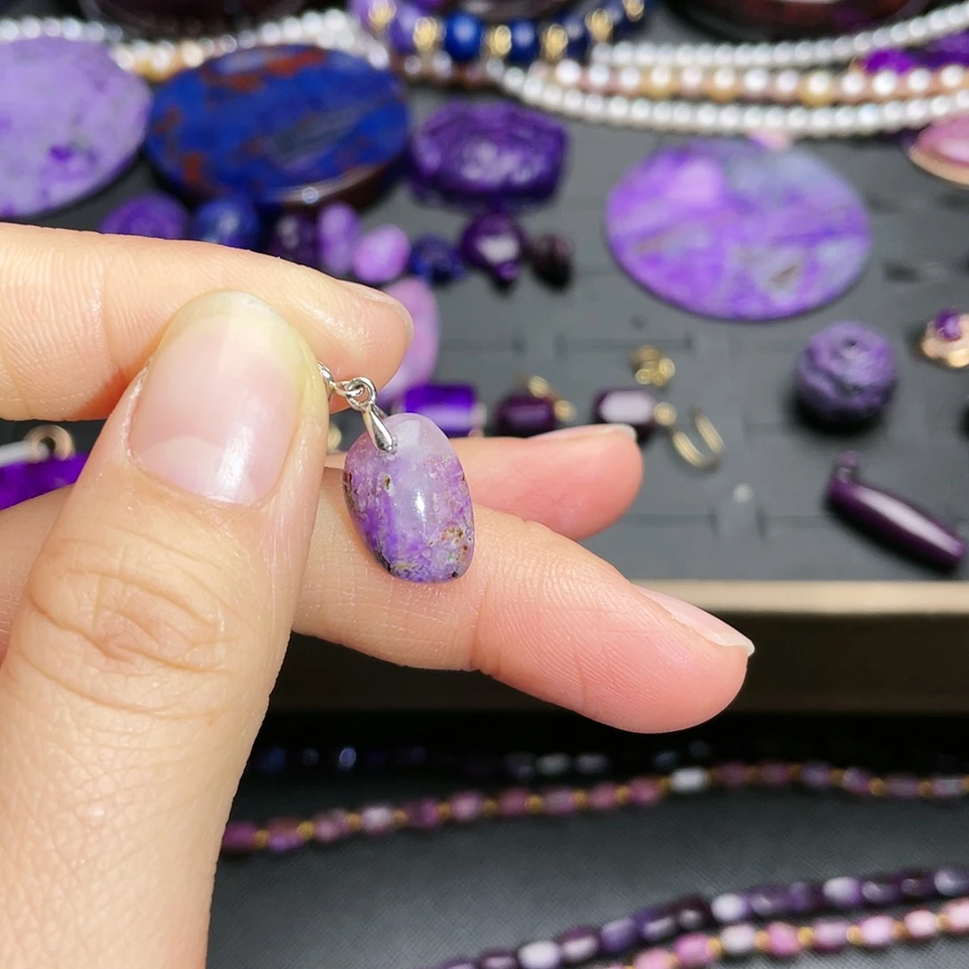 苏纪石（舒俱来）提溜银S925镶嵌