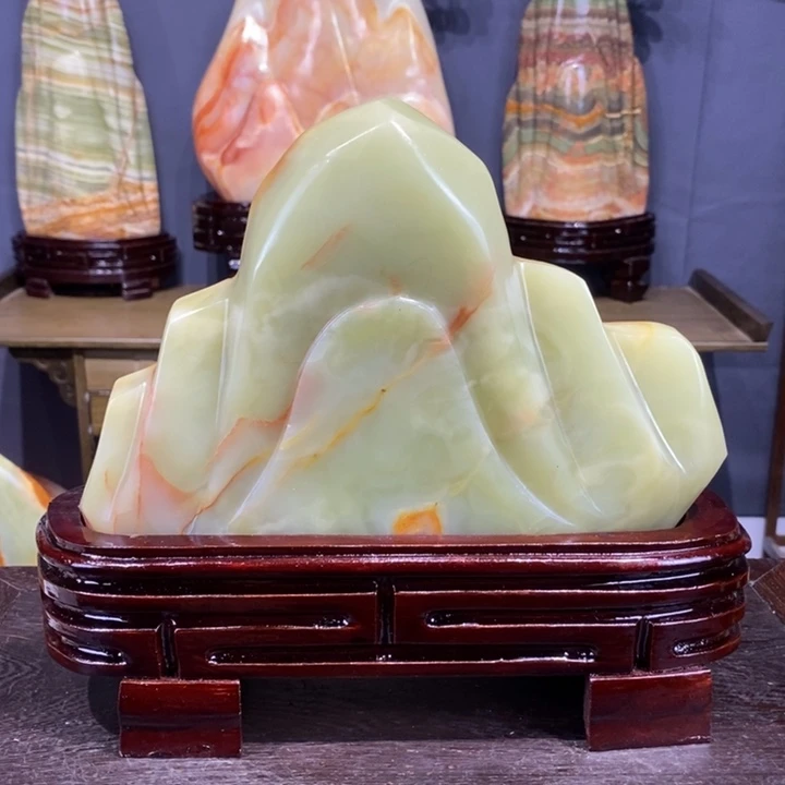 石材精品古青石摆件