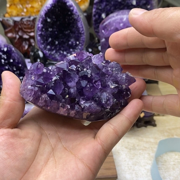 未镶嵌紫晶大型摆件（非配饰）