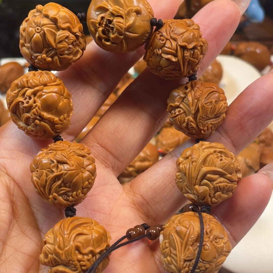 手串/手链橄榄核金玉满堂橄榄核手串