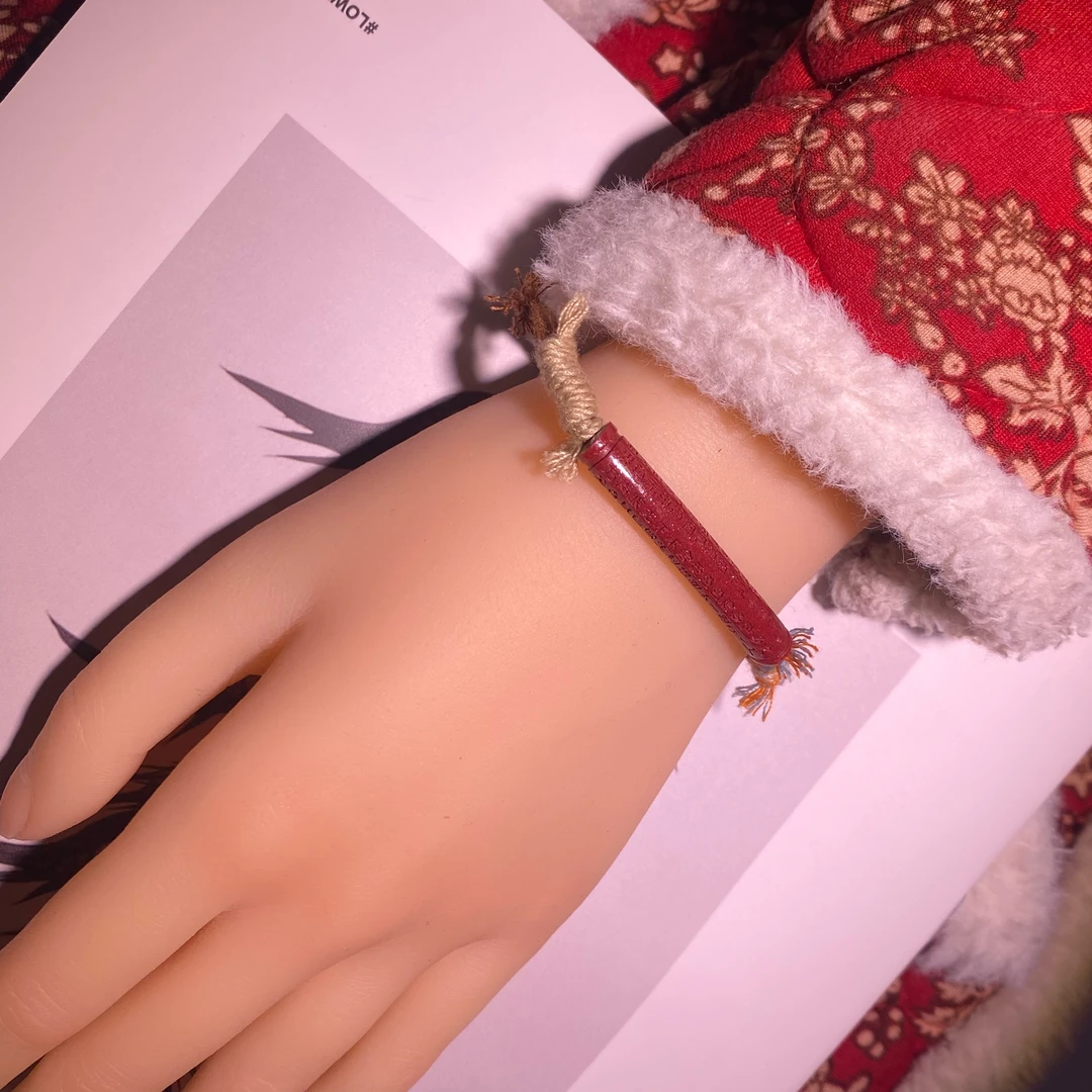 高含量朱砂紫金砂纯手工编织心经手编绳藏饰风格时尚