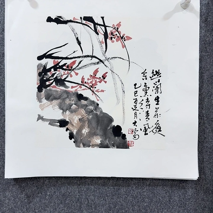国画大雷老师手绘作品