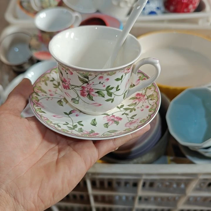 杯陶瓷杯碗盘微瑕疵介意慎拍