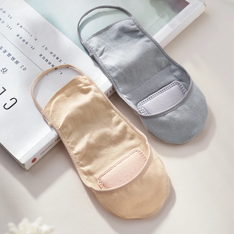 【包邮】居家日用船袜隐形高跟鞋轻薄款浅口防滑垫透气不掉跟吊带袜