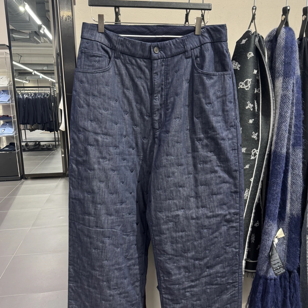 未使用 EMPORIO ARMANI/安普里奥·阿玛尼 高腰宽松长裤 不退换