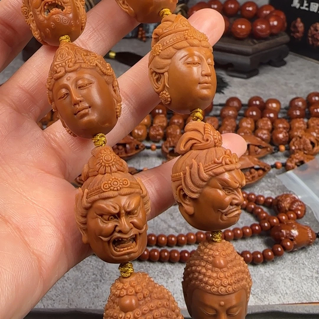 手串/手链橄榄核2.1尺寸八大万佛头手持