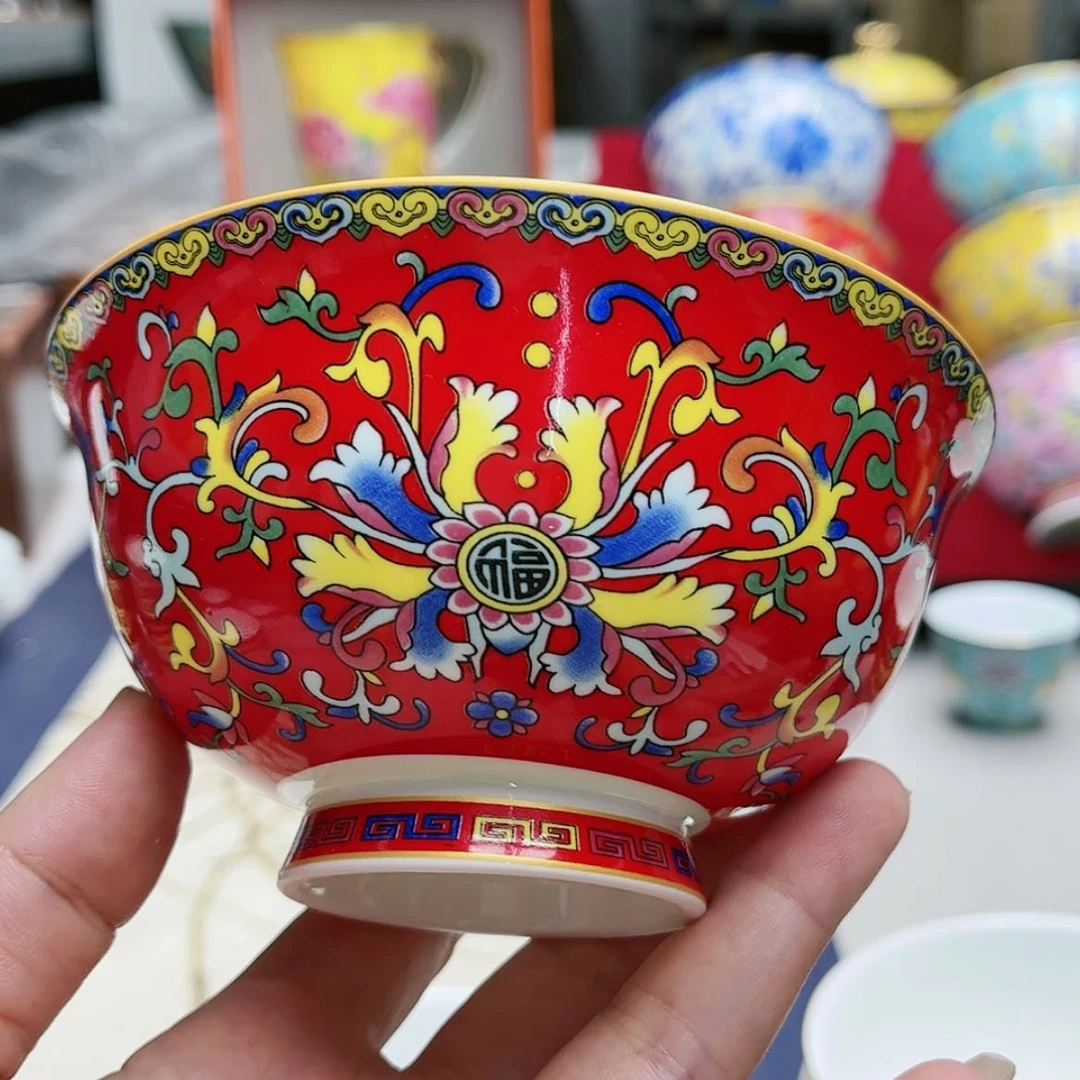 【闪购商品】珐琅4.5寸1个………………
