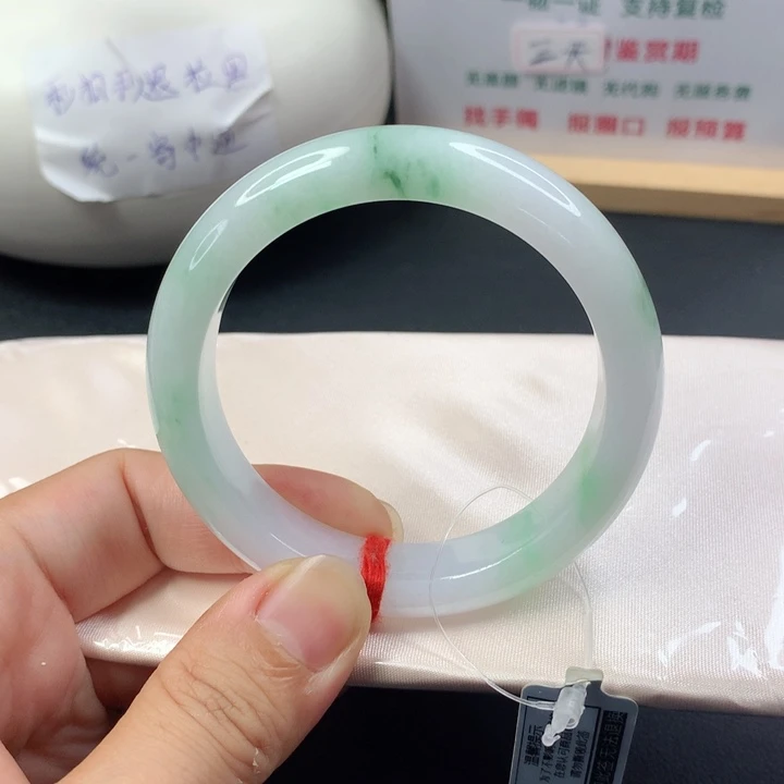 未镶嵌手镯翡翠5455