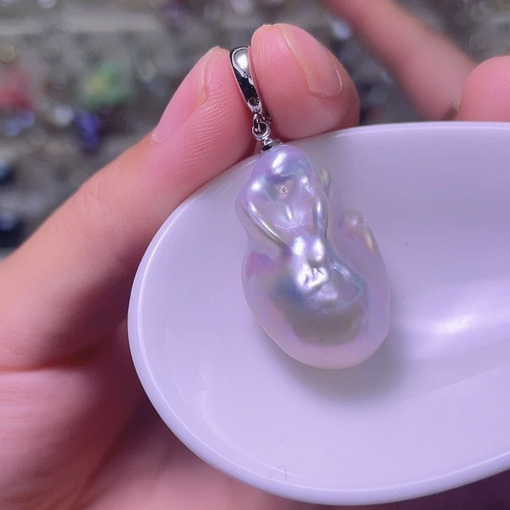 颈饰合金淡水珍珠62