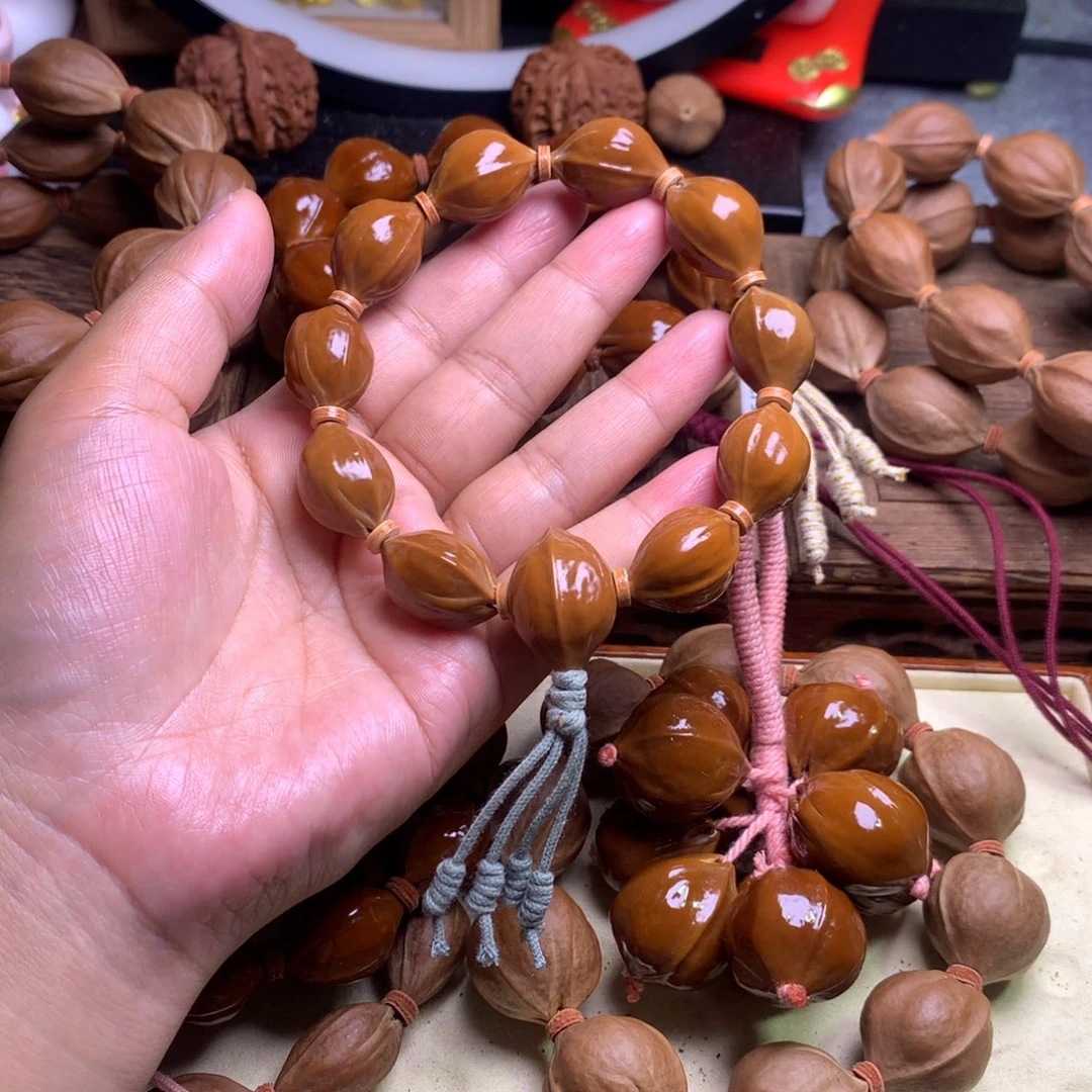 手串/手链橄榄核梅林铁核1522带三通