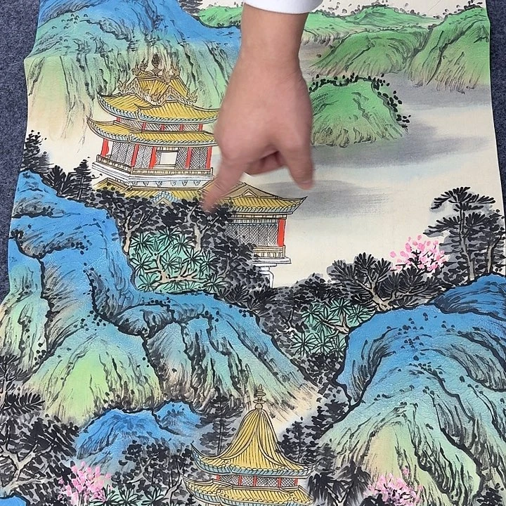 国画手绘国画作品