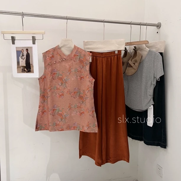 slx@ 1820 中式缎面套装