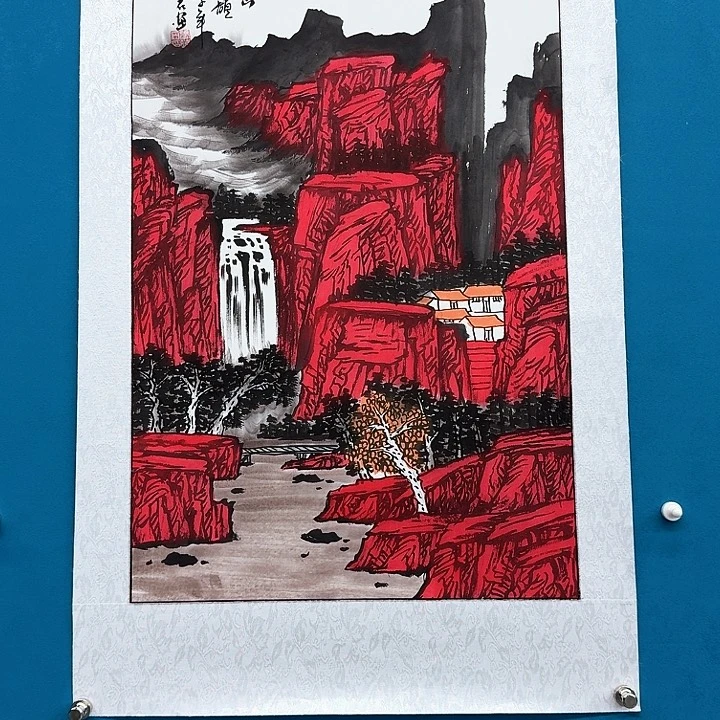 国画书法作品多次参加全国