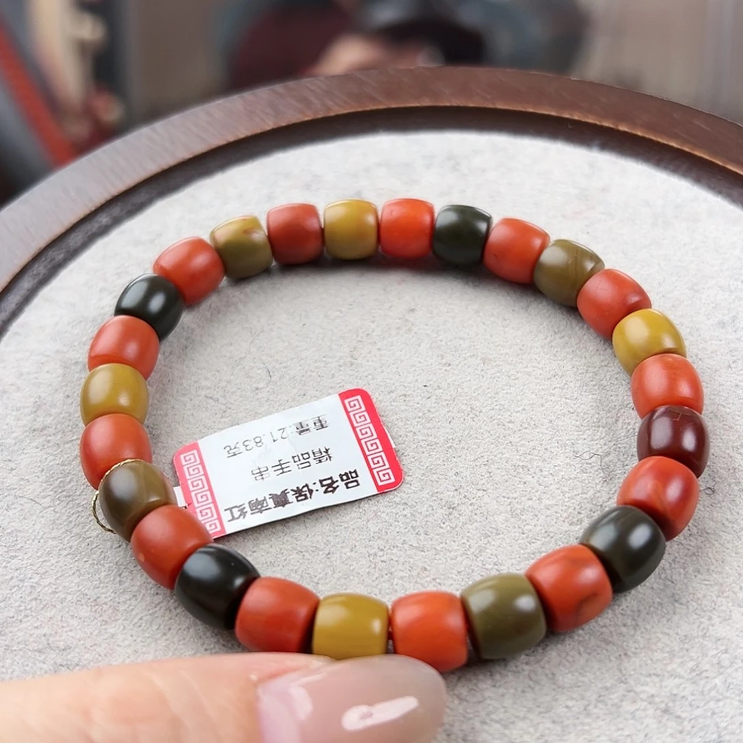 南红玛瑙手串未镶嵌