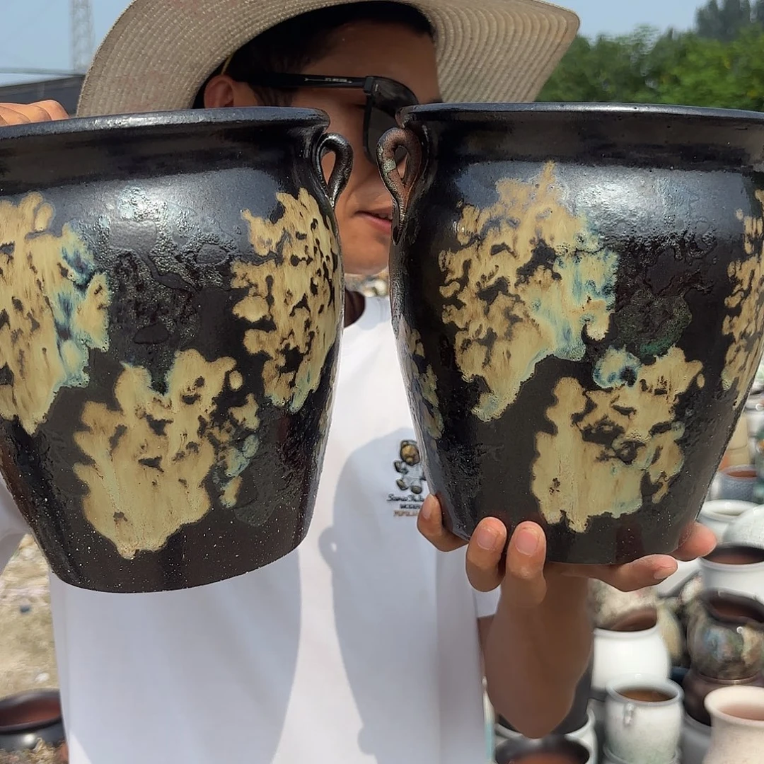 油画耳两个口径19高度21