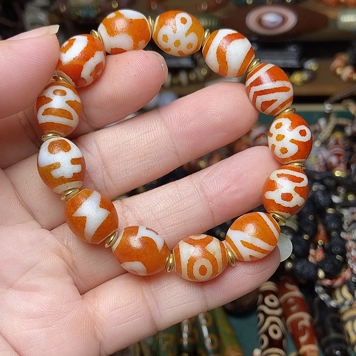玛瑙/玉髓未镶嵌手链