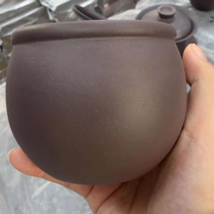 紫砂茶壶宜兴原矿天青