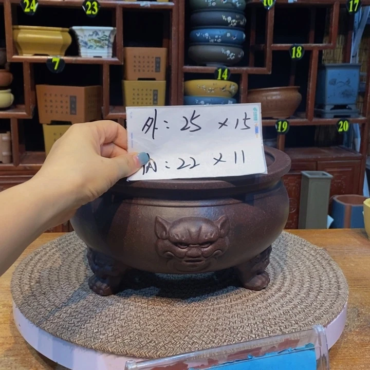 紫砂花盆紫砂艺术