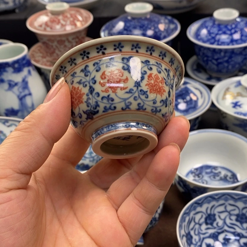 【闪购商品】飞*耳景德镇柴窑主人杯