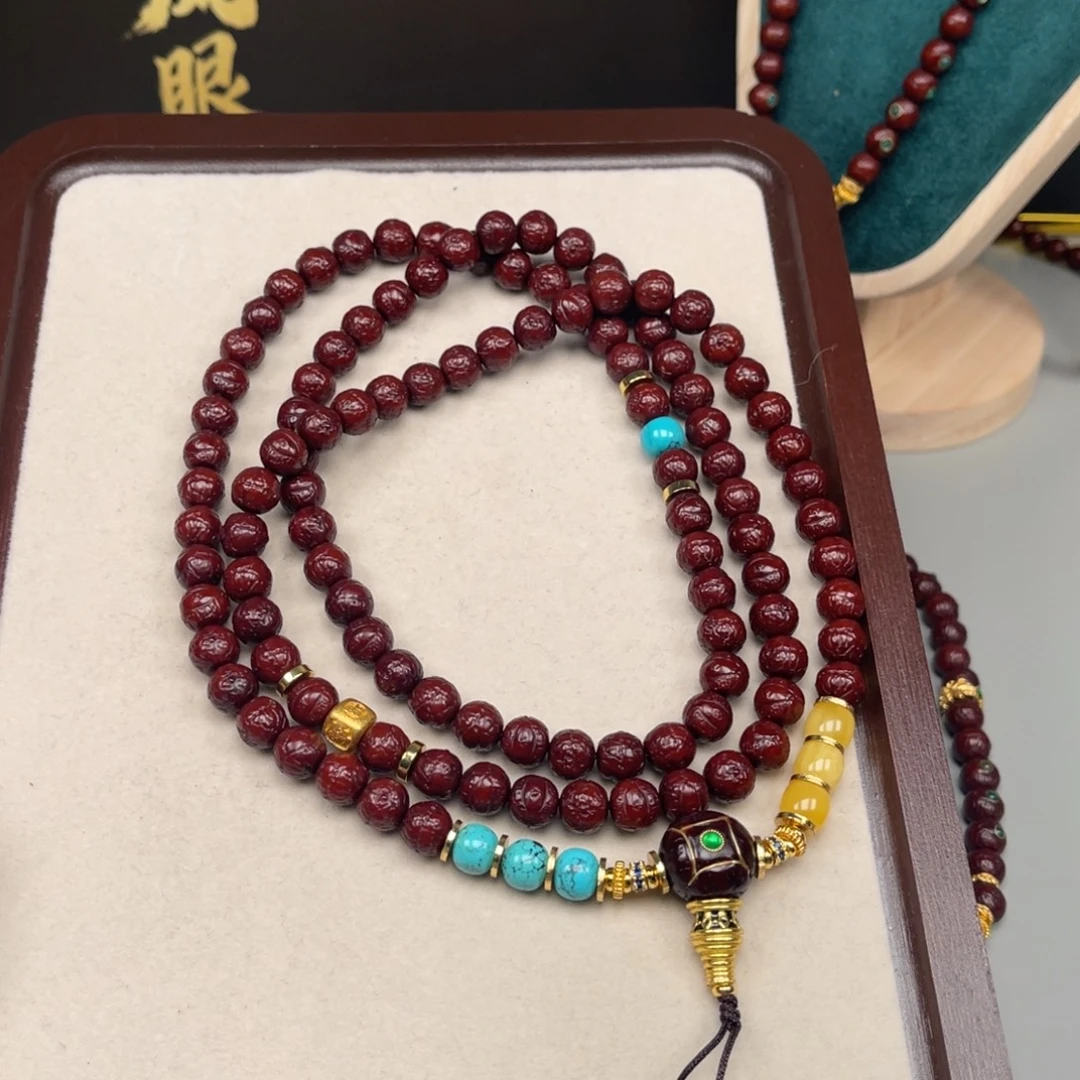 明***好凤眼菩提吊坠凤眼