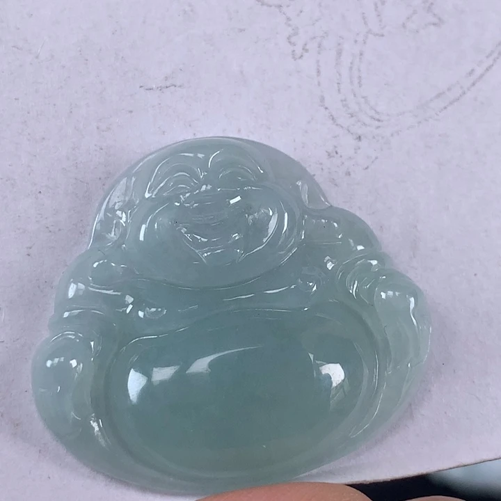 颈饰未镶嵌翡翠佛公