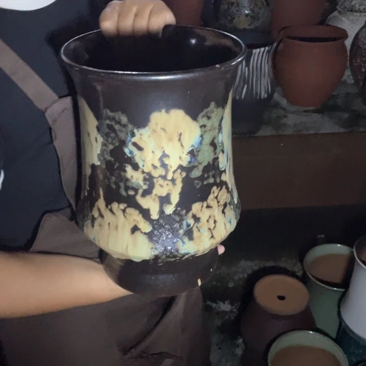 紫砂花盆口20高31正品正品