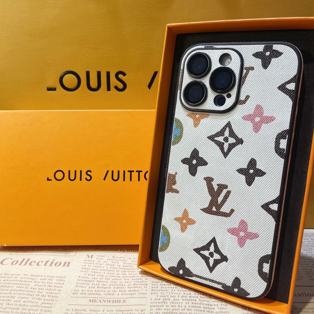 潮牌适用苹果16promax手机壳新款iPhone17全包15欧美14网红13皮质