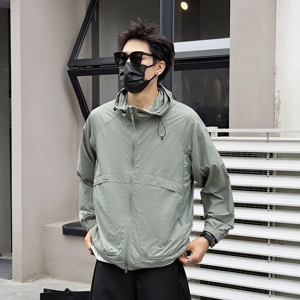 【DL】UPF50+防紫外线情侣薄款防晒衣夏季新款轻薄透气夹克8806