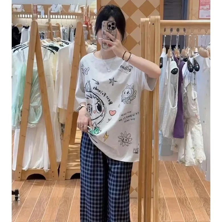 IEF/爱依服新款夏季棉中T恤N44958-X5-