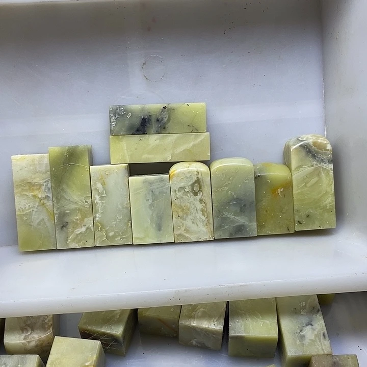画***秋青田石印石封门青素章