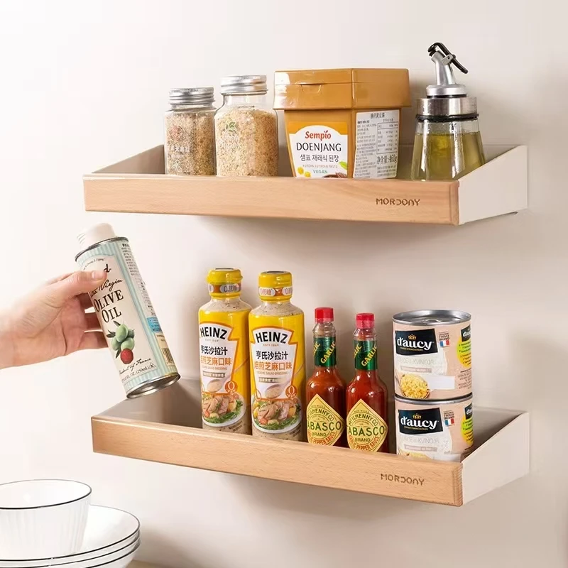 毛豆角置物架免打孔上墙1个装