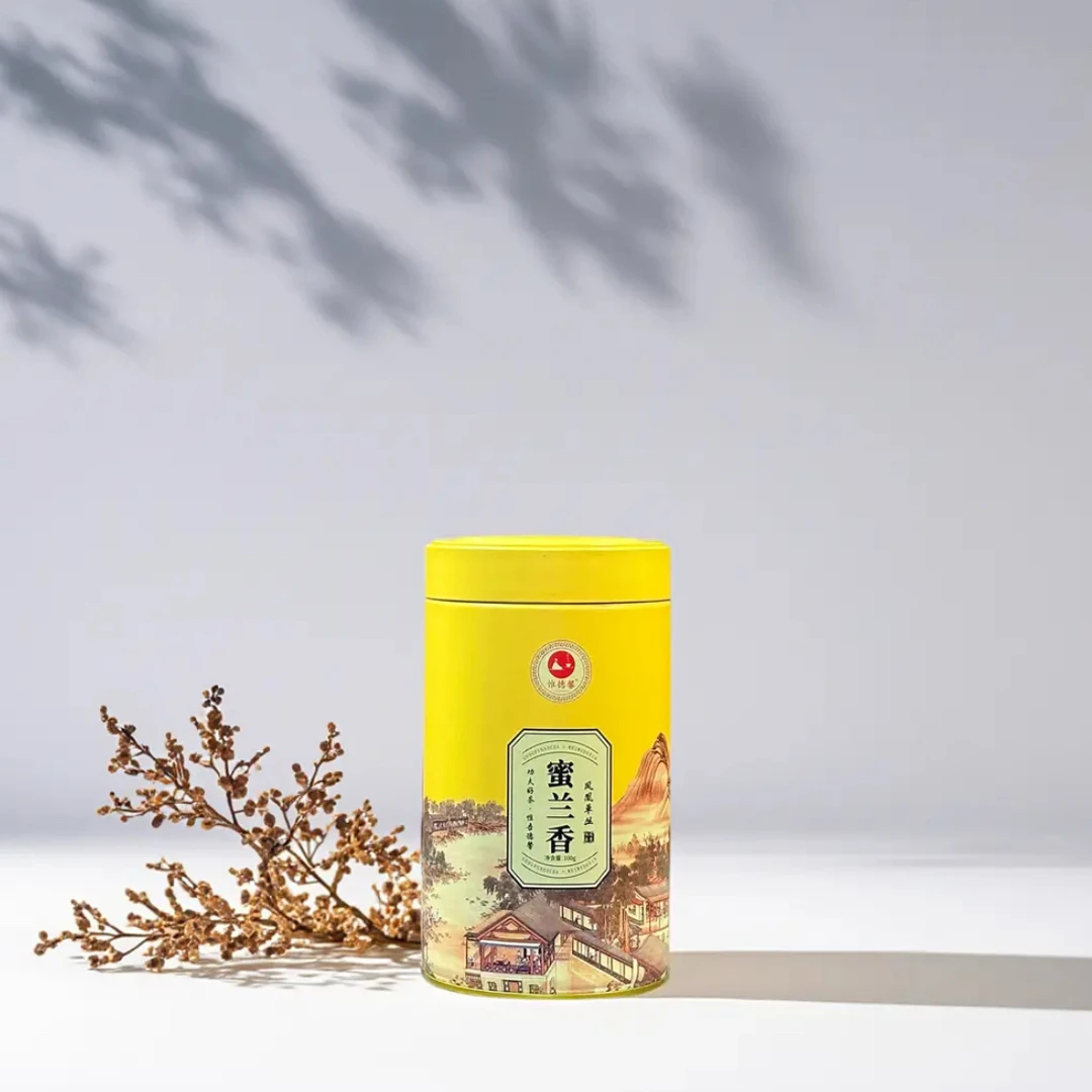 惟德馨唐韵蜜兰香单丛茶正宗潮州凤凰单丛100克罐装茶叶乌龙茶